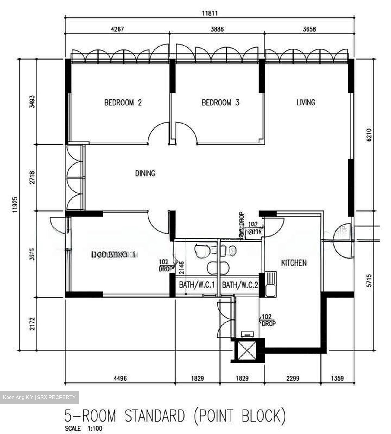 Blk 53 Geylang Bahru Riverpoint (Kallang/Whampoa), HDB 5 Rooms #629791451